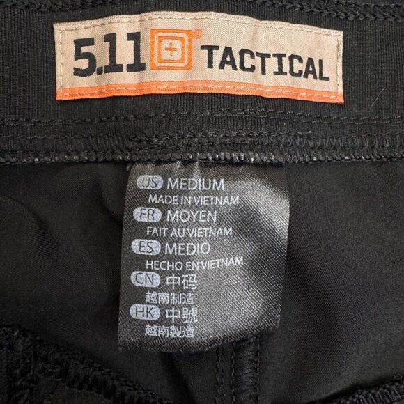 5.11 Tactical Merina Low Profile Shorts Black - Picture 5 of 11